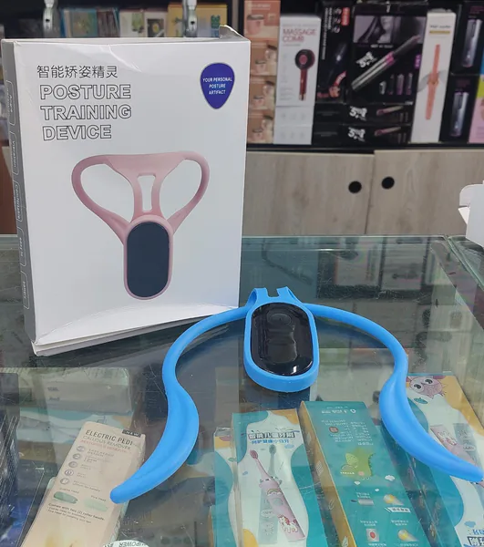 Corrector de postura inteligente con sensor y alerta por vibración, recargable