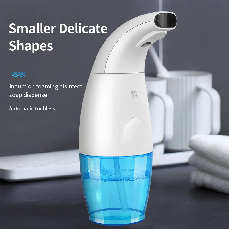 Dispensador de jabón automático con sensor y luz UV, con tanques de 240 y 330 ml, foto 5 de 5