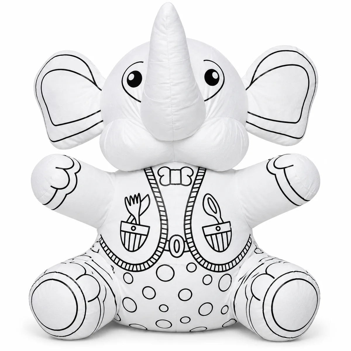 Peluche para colorear lavable con marcadores, 34 cm, foto 4 de 11