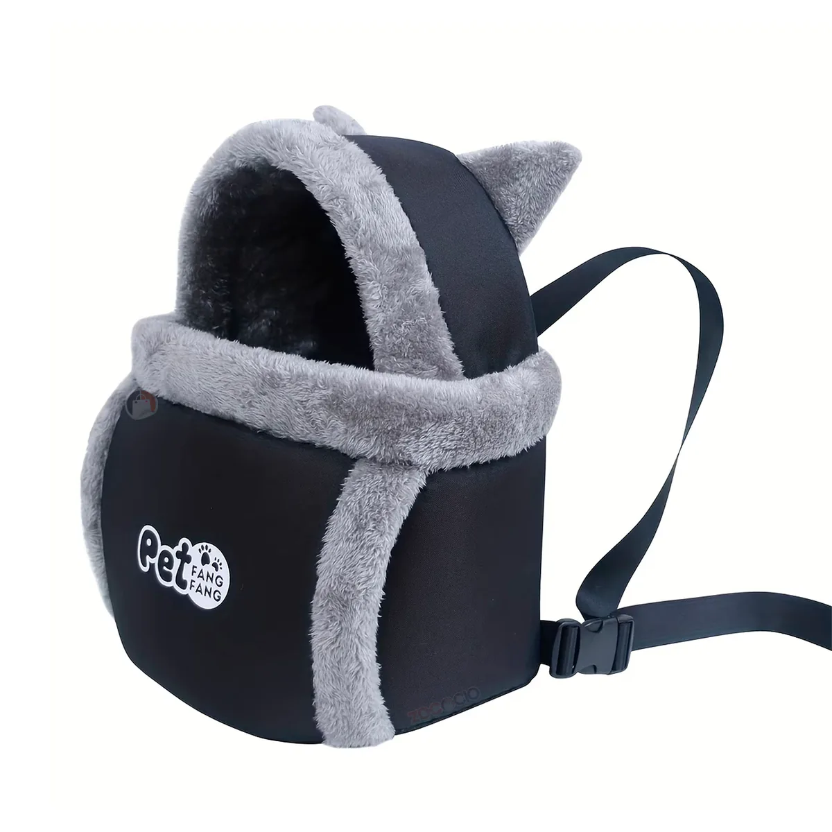 Mochila acolchada para transportar perros y gatos pequeños, foto 1 de 7