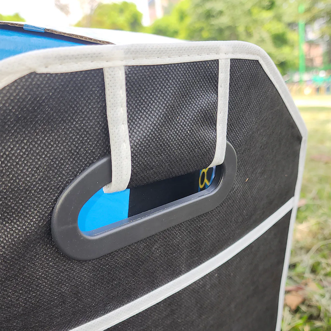 Organizador plegable para baúl de carro con 3 compartimentos, foto 9 de 9