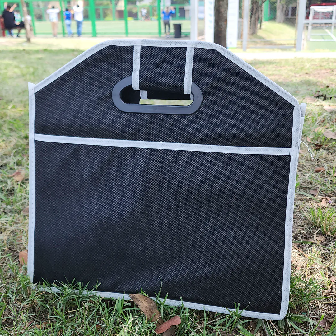 Organizador plegable para baúl de carro con 3 compartimentos, foto 5 de 9