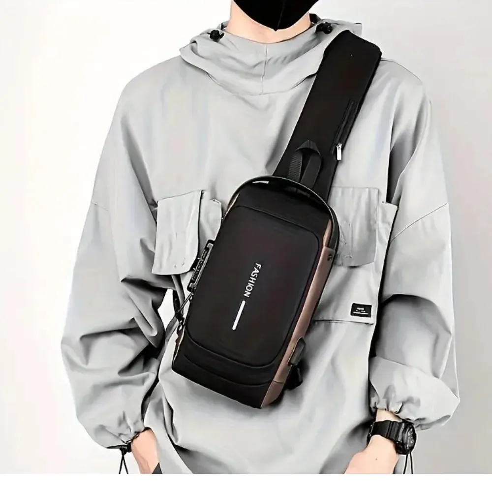 Bolso Morral Antirrobo Cruzado con Clave y Puerto USB, foto 5 de 5