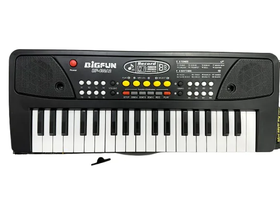 Teclado musical infantil de 37 teclas con micrófono y USB, foto 2 de 5