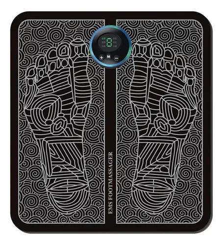 Tapete Masajeador de Pies EMS con Pantalla Digital y Carga USB