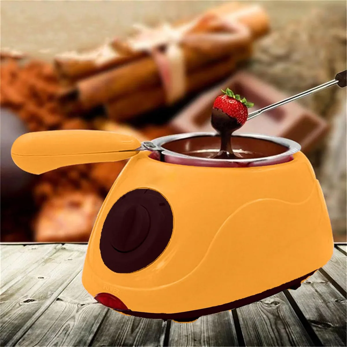 Olla eléctrica para derretir chocolate con moldes y accesorios, foto 3 de 6
