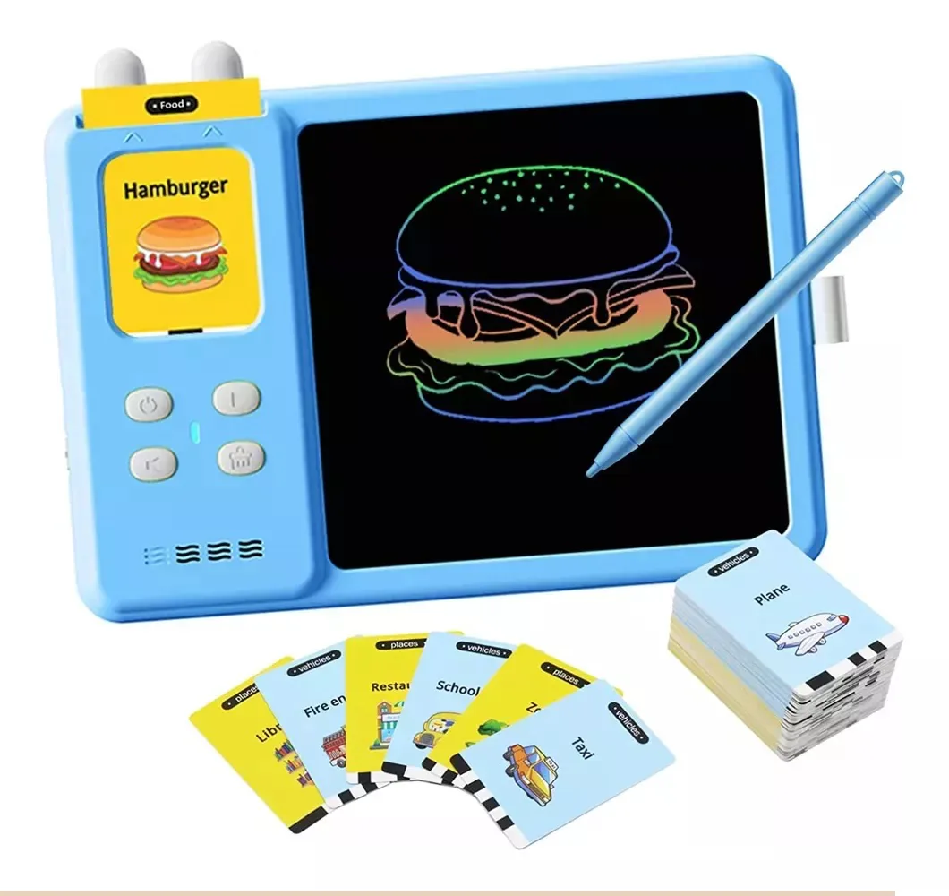 Tablero Mágico LCD con Tarjetas Parlantes en Inglés para Niños, foto 5 de 9