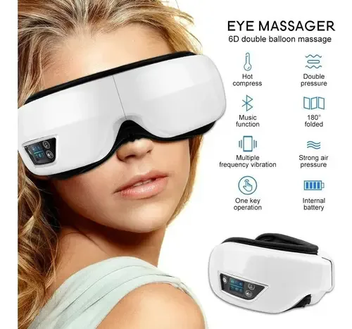 Masajeador de Ojos Inteligente con Calor, Presión de Aire y Música, foto 2 de 8