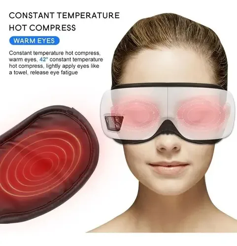 Masajeador de Ojos Inteligente con Calor, Presión de Aire y Música, foto 4 de 8