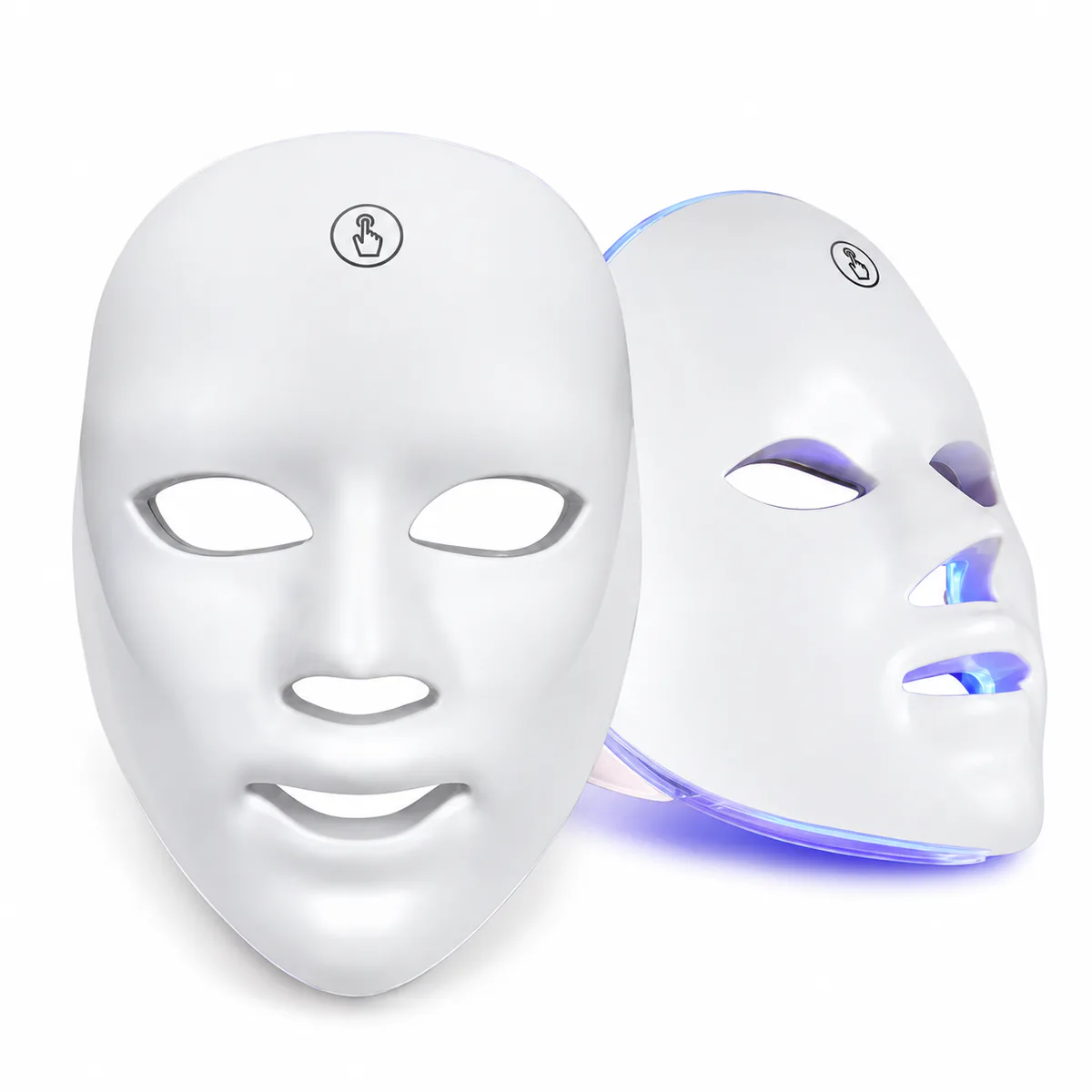 Máscara Facial LED de 7 Colores Inalámbrica y Recargable, foto 3 de 6