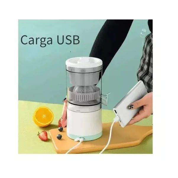 Exprimidor eléctrico de cítricos portátil recargable por USB, foto 3 de 8