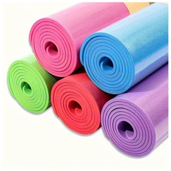 Tapete de Yoga EVA de 5 mm Antideslizante con Correa