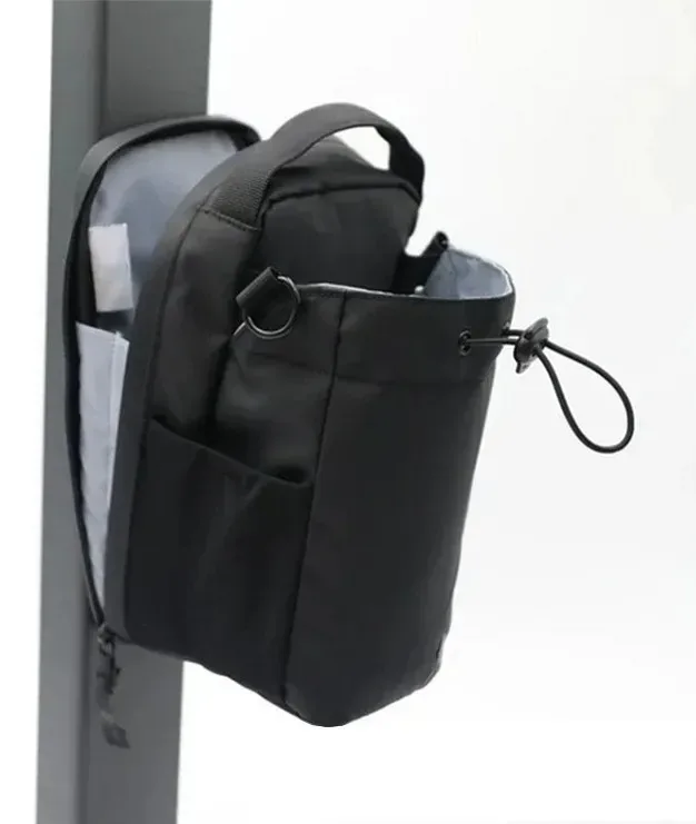 Bolso magnético para gimnasio con portabotella y bolsillos, foto 1 de 5