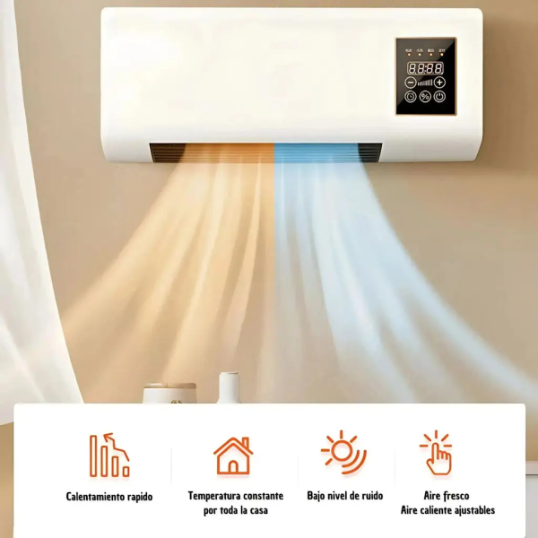 aire acondicionado portátil de pared – confort inmediato en tu hogar