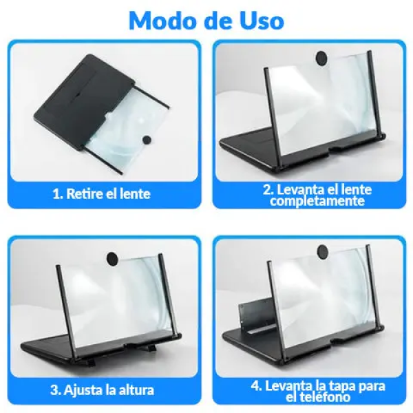 Amplificador de Pantalla para Celular – Amplía Tu Experiencia Visual