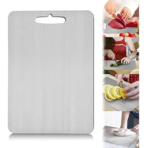 Tabla de Acero Inoxidable para Picar – Durabilidad e Higiene
