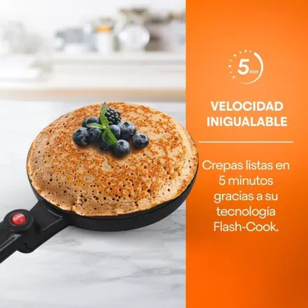 Crepera Eléctrica Portátil Masterchef