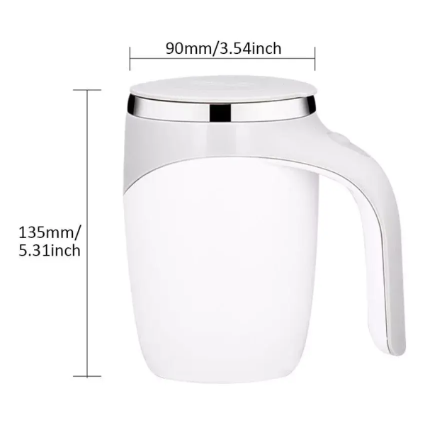 Taza Mug Mezclador Eléctrico Ideal para Café, Leche y Batidos