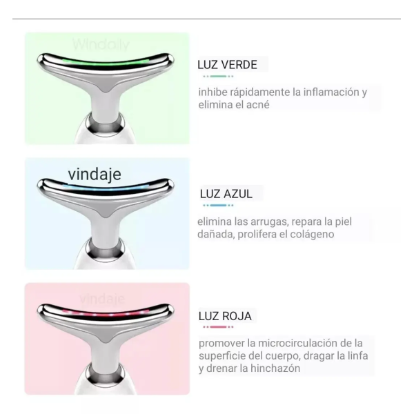 Masajeador Facial Eléctrico Antiarrugas Rejuvenece Tu Piel
