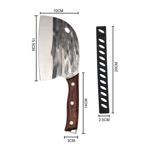 Cuchillo Hacha Multiuso Japonés Acero Inoxidable Versatilidad y Precisión