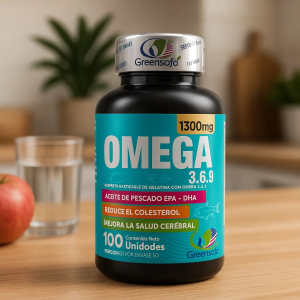 Omega 3‑6‑9 x 100 cápsulas blandas – Salud cardiovascular y bienestar